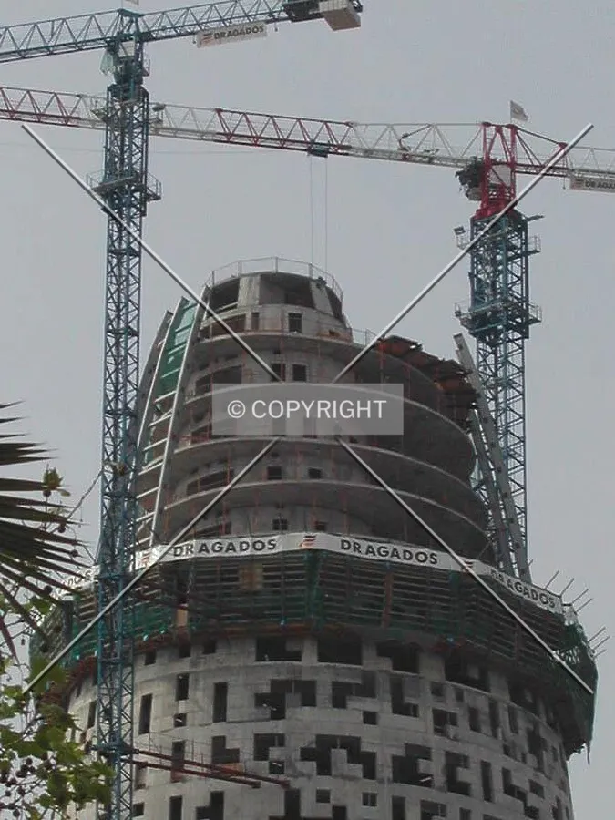 View of the top floors