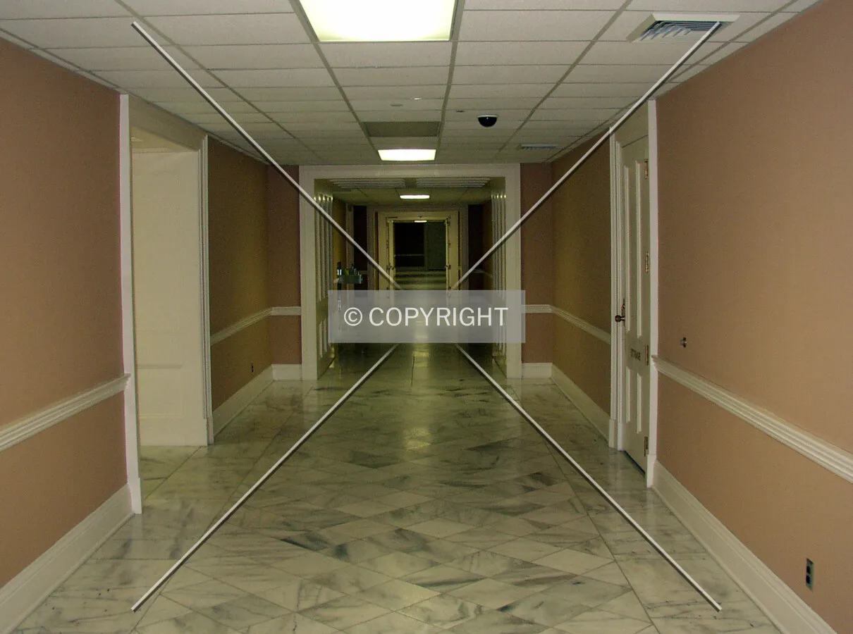 Main corridor on the second level
