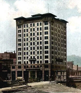 View from the northeast