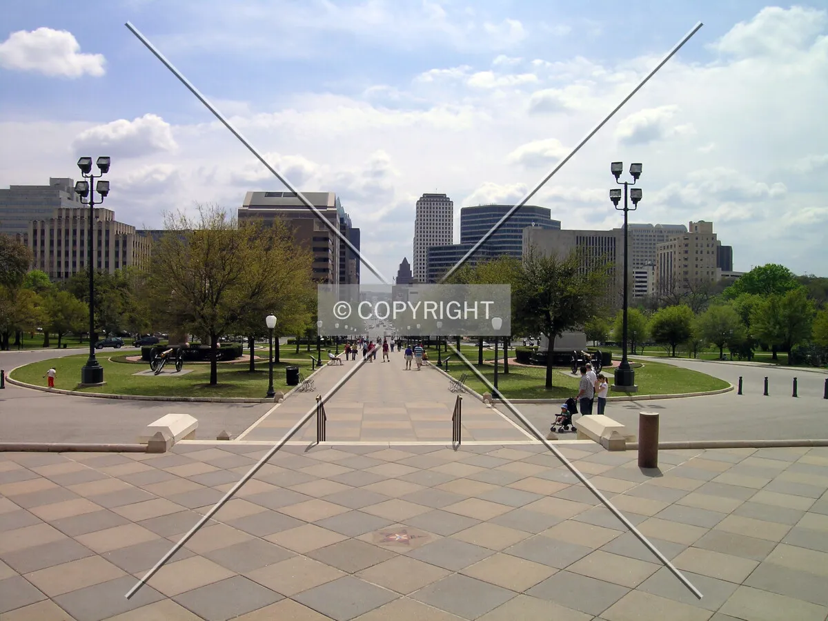 View towards downtown