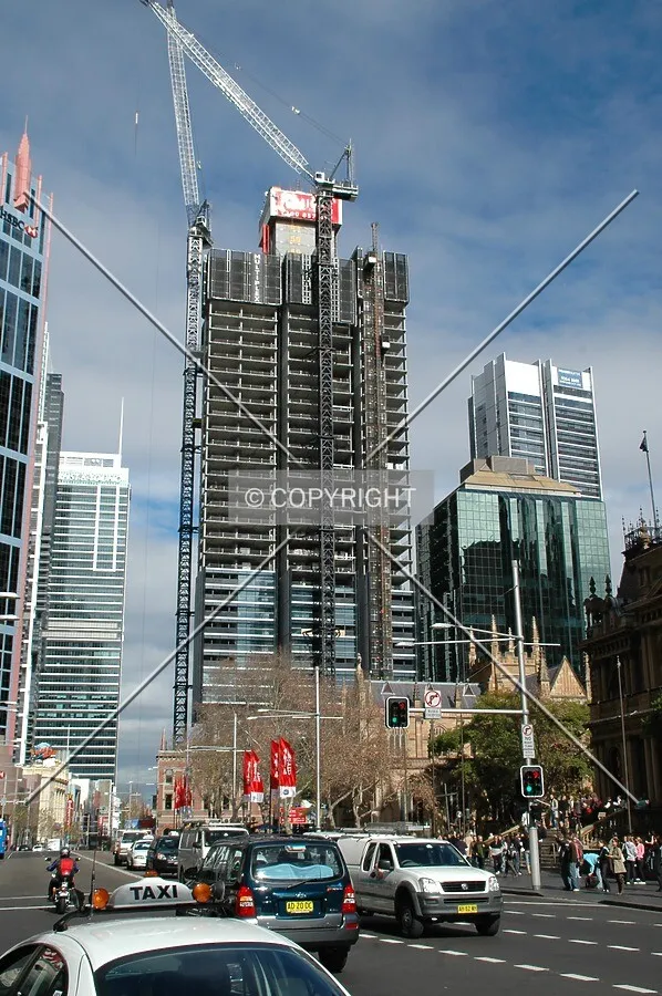 Looking south from George Street