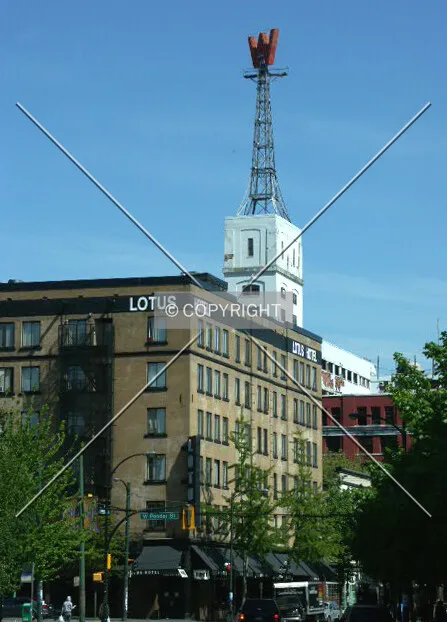 The famous W prior to reconstruction
