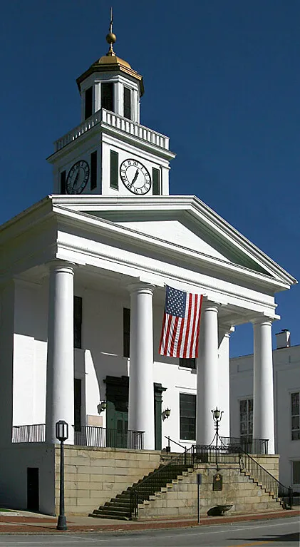View from the southwest