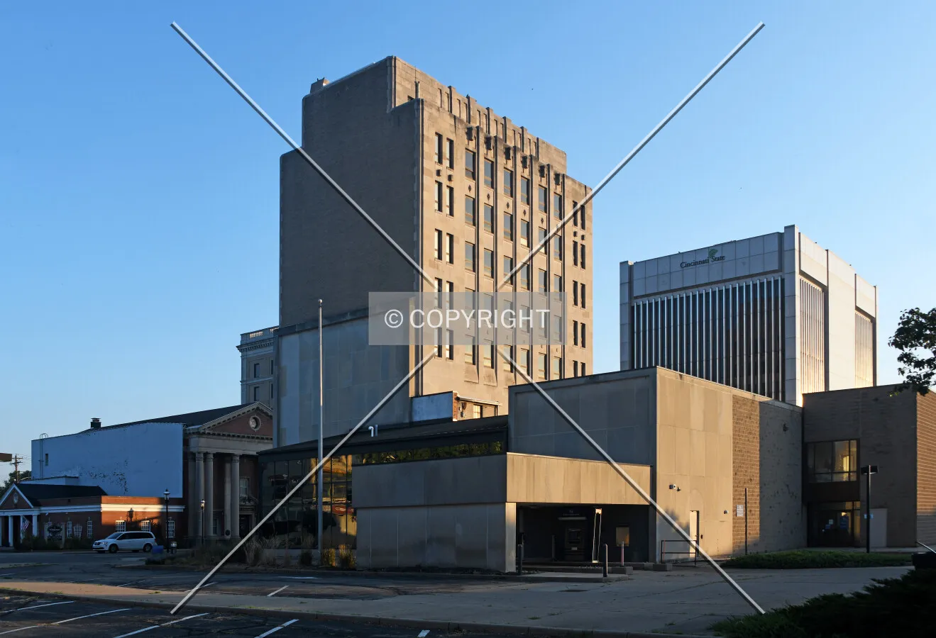 View from the south