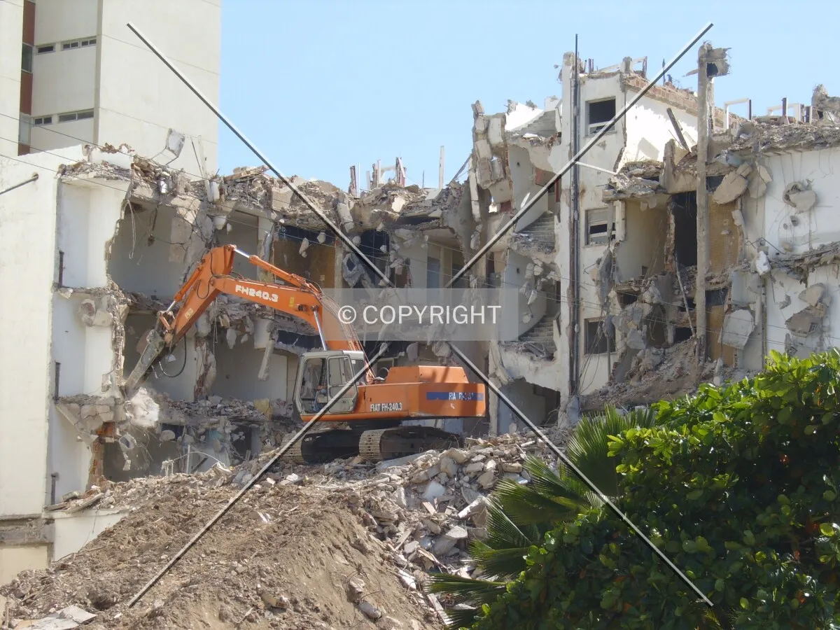 Demolition well underway