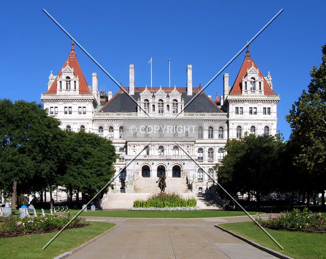 View from the southeast