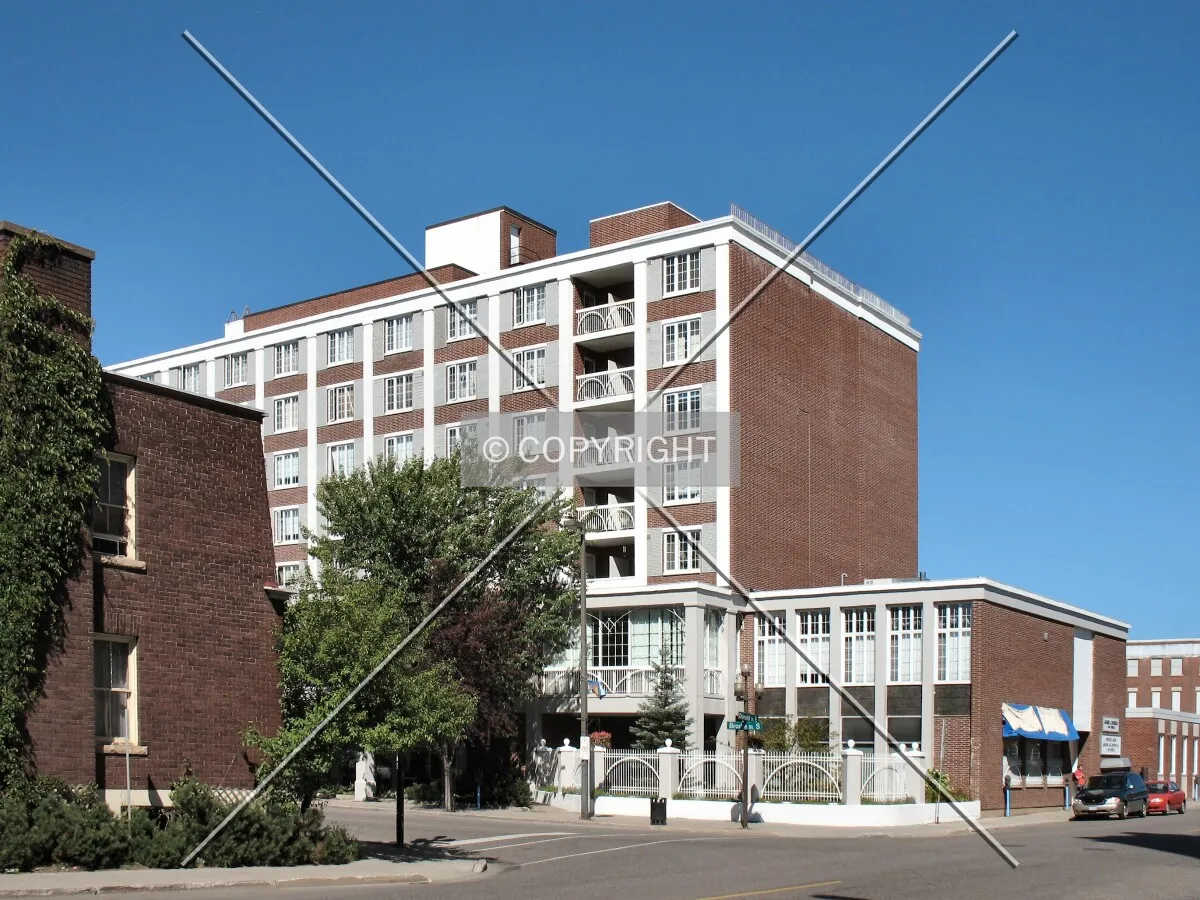 View to the northeast from Donald Street