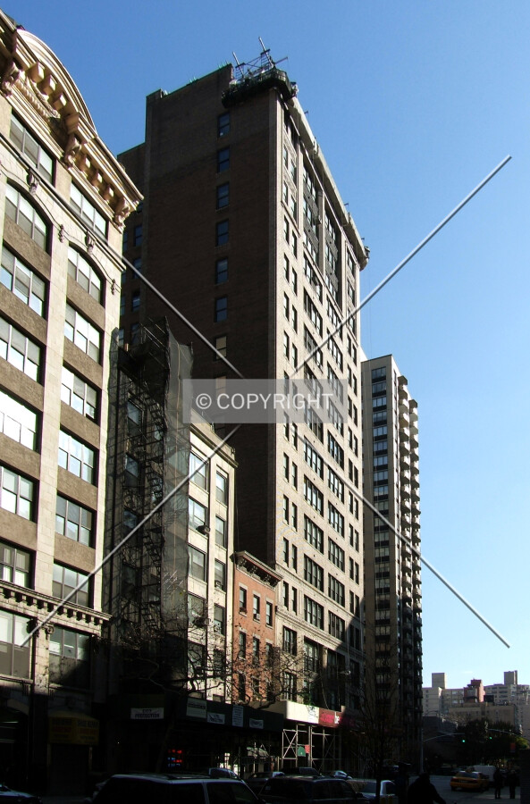 View from the west on 28th Street