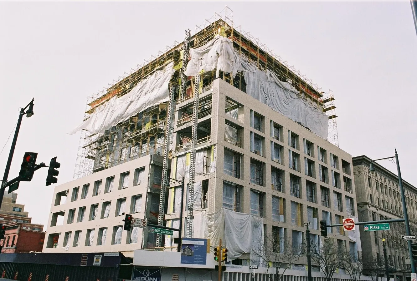 View from the east