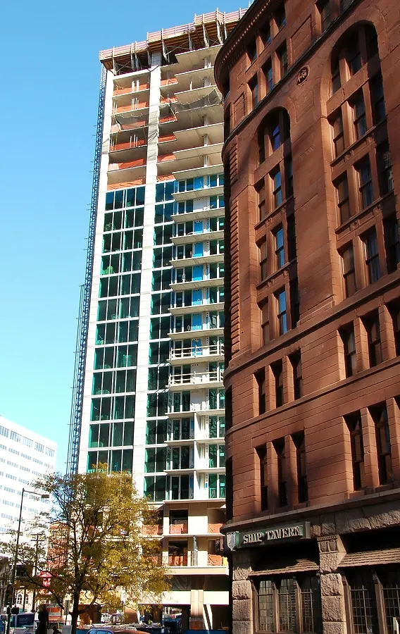 View to the northeast