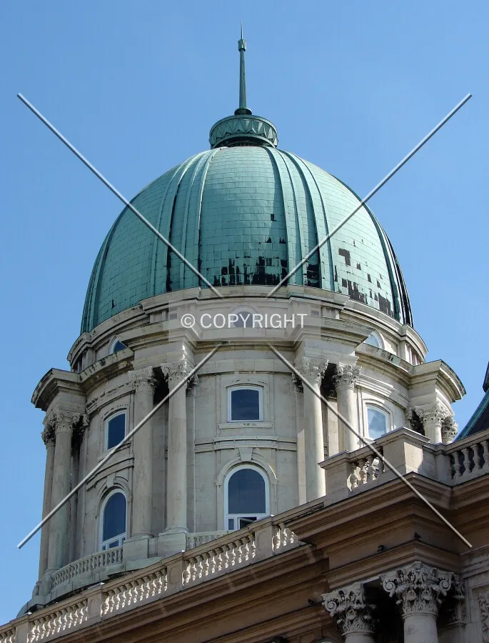 Looking up at the dome