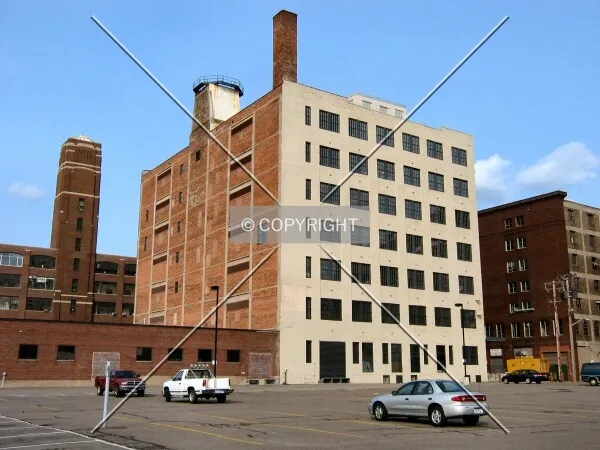 View to the northeast from 3rd Street North