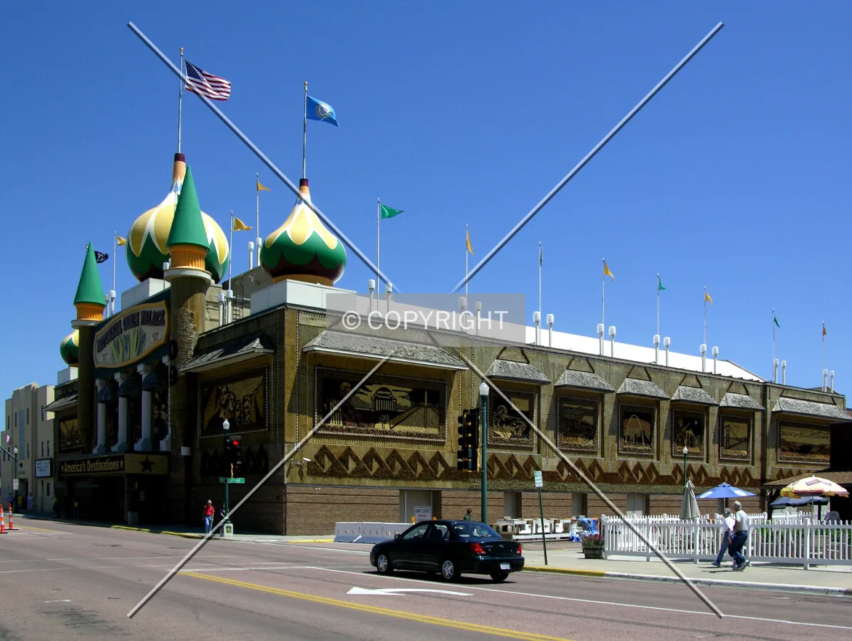 From across North Main Street to the southwest