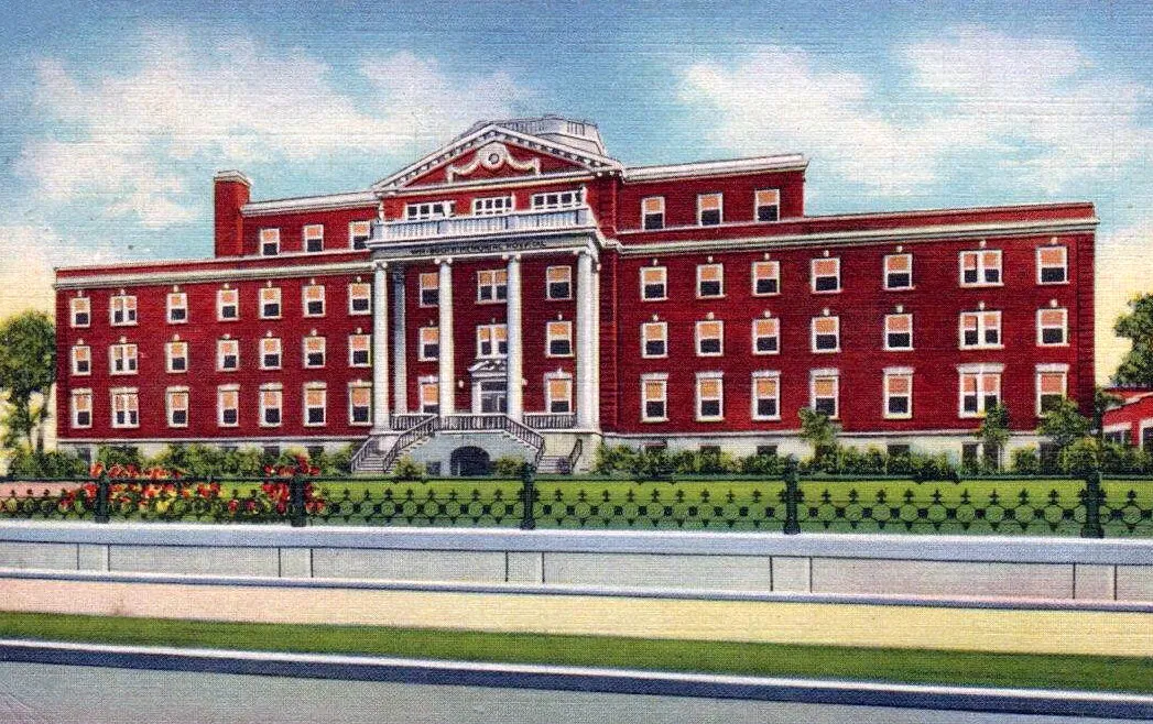 Vintage view from the south