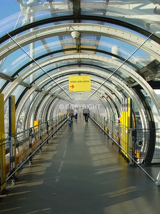 Corridor on the top floor