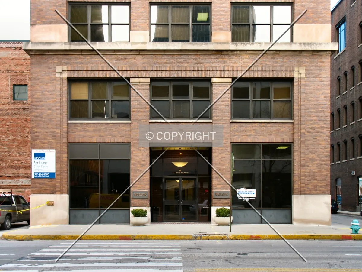 Entrance from across East Ohio Street