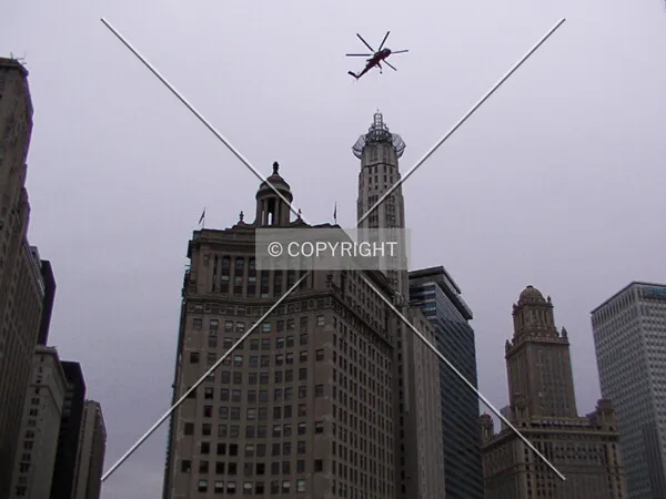 Installing the top of the building