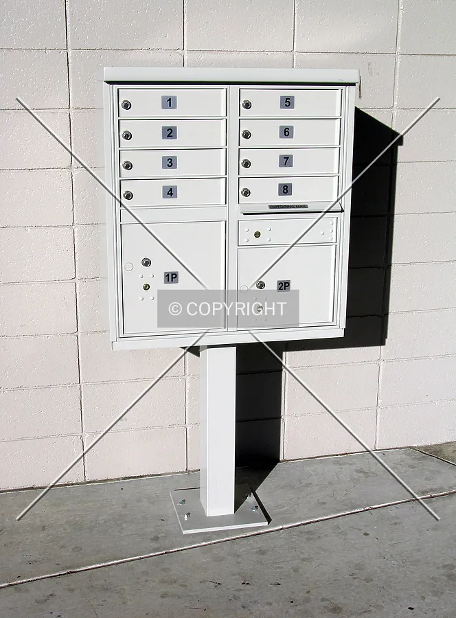 Mailbox on the park side