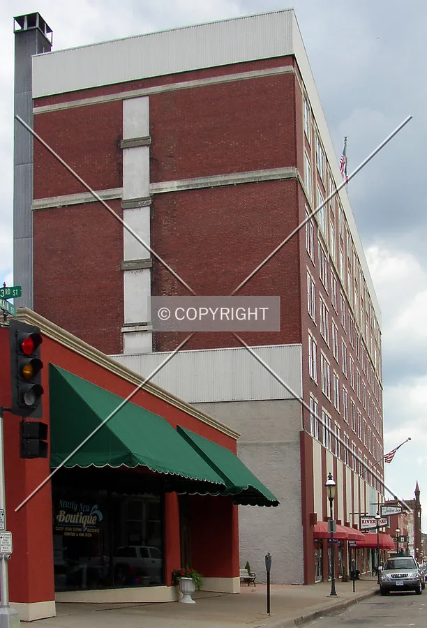 Looking south from Main Street