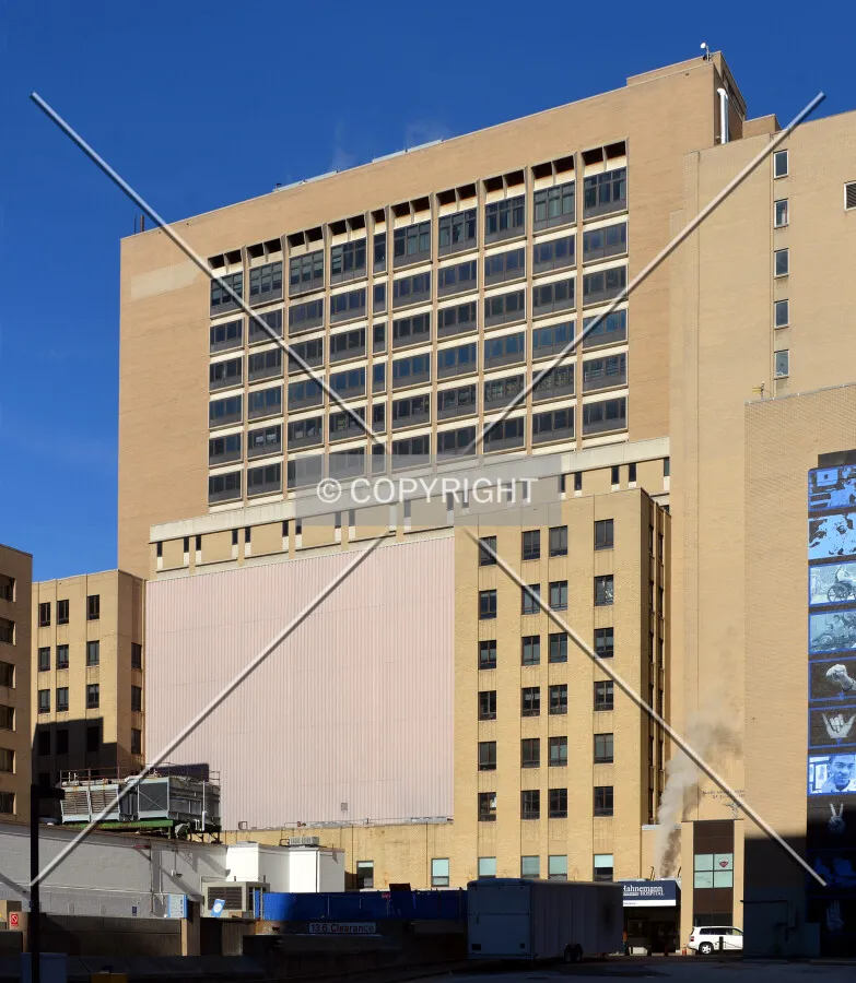 View from the southeast on Race Street