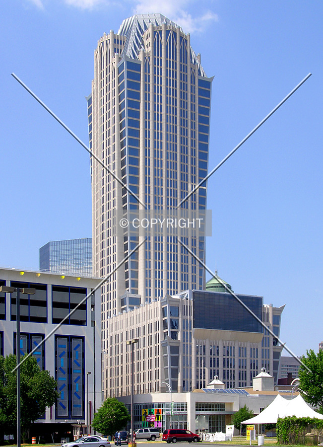 Looking southwest from East 8th Street