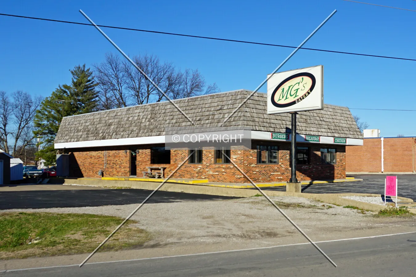 View from the south; January 1, 2016