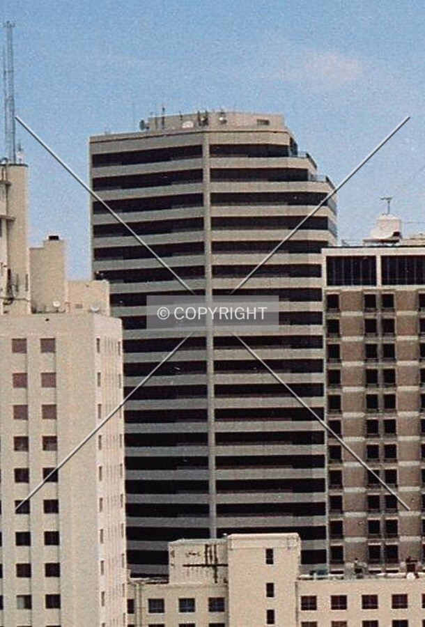 From southeast on the 14th floor at Trinity Towers
