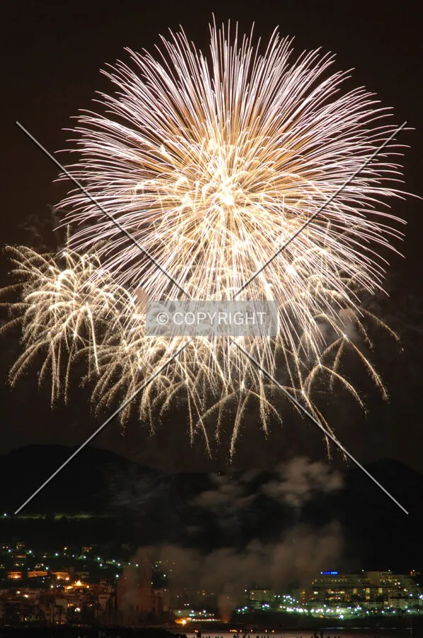 Fireworks in Sitges