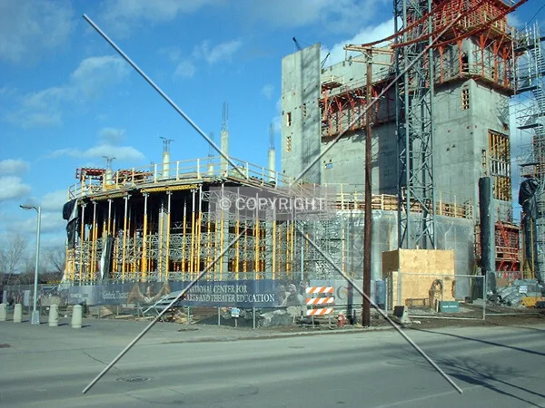 Southwest corner from across 2nd Street