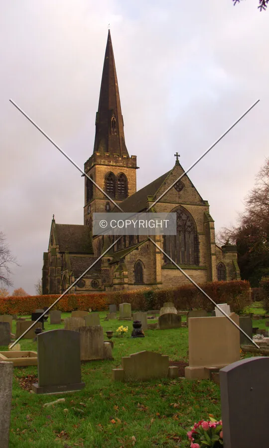 View from the churchyard