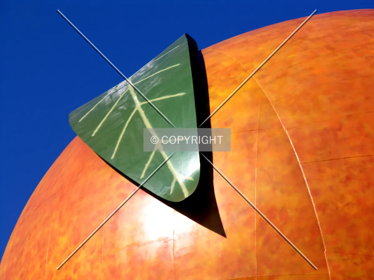 Detail of the leaf atop the western side