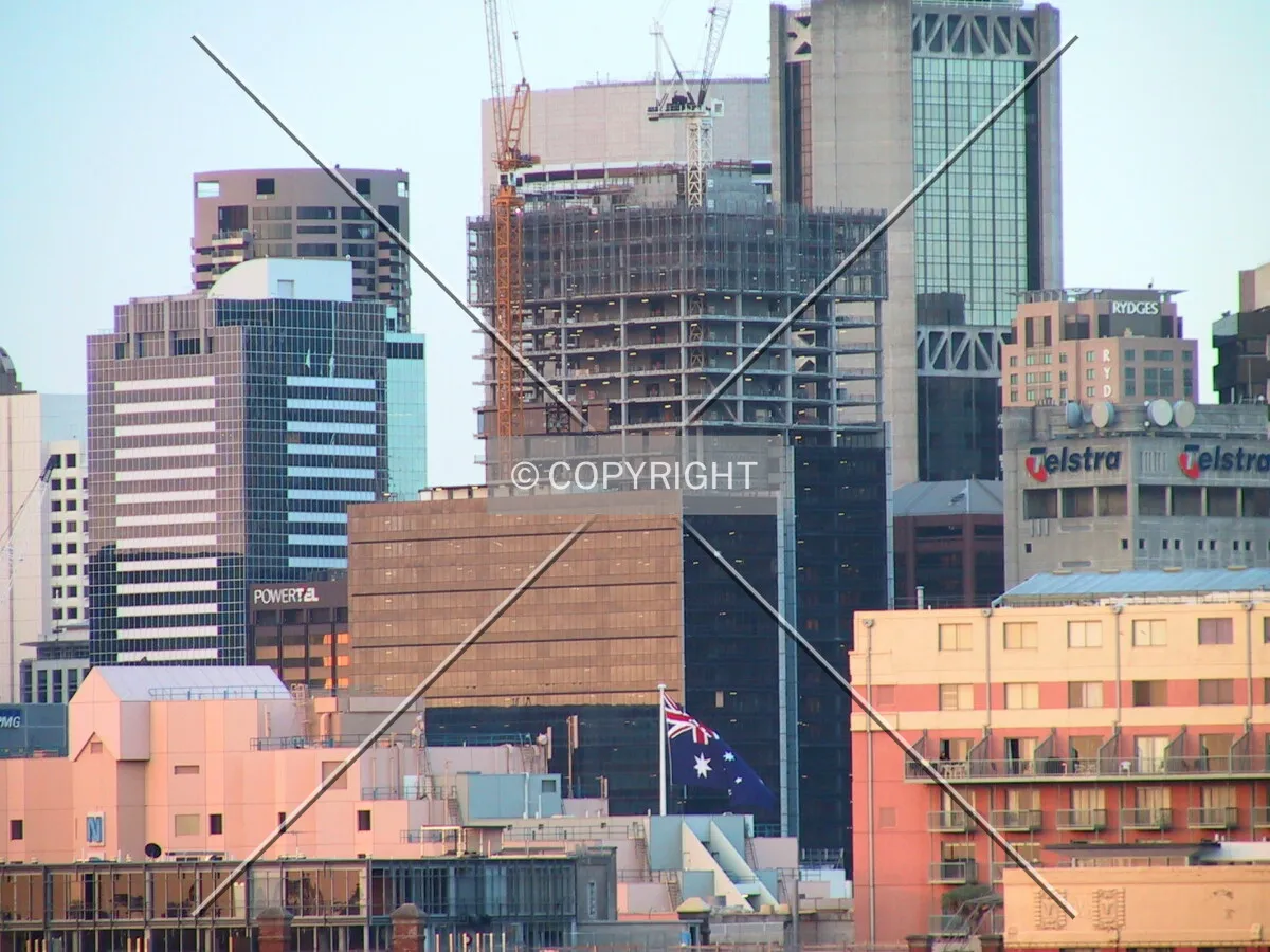 View to the northwest from Glebe
