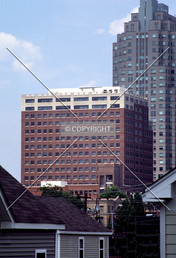 View from the northeast