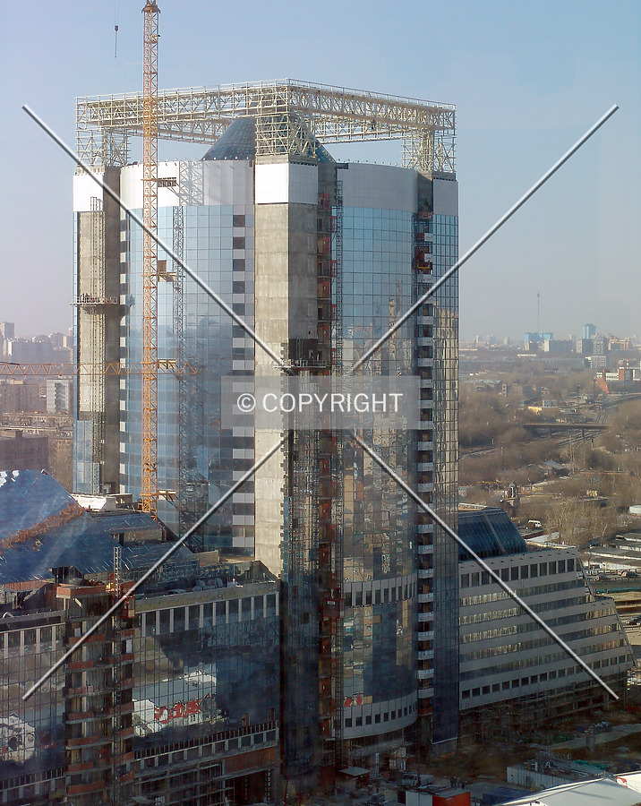 View from Zapad's 21st floor