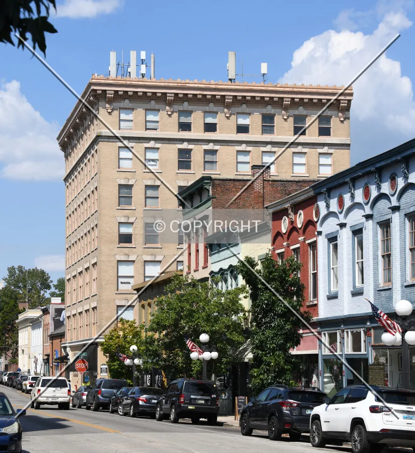View from the southeast