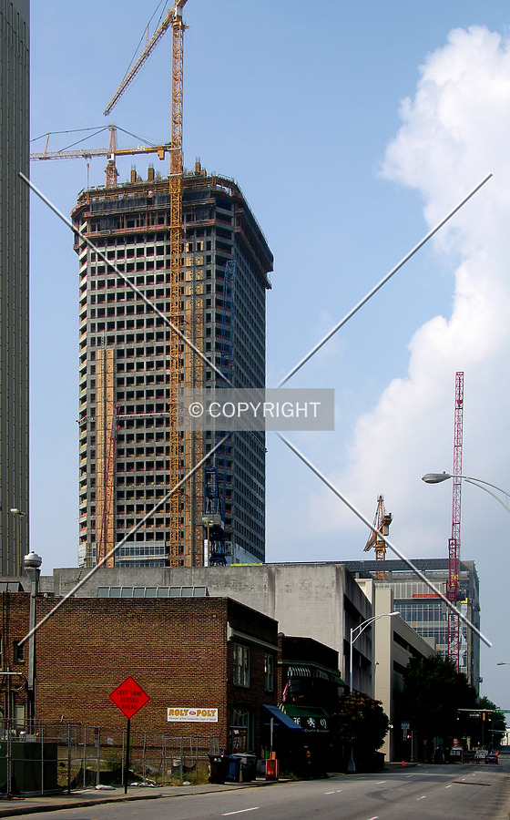 From South Church Street to the northeast