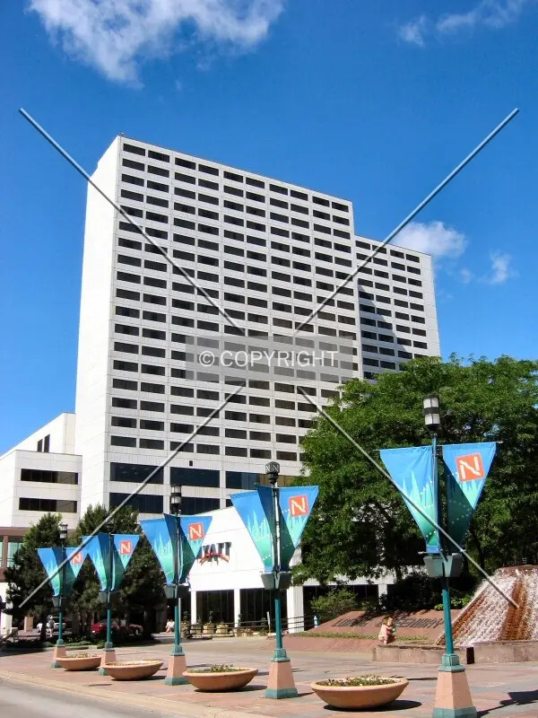 View to the southwest from Nicollet Mall