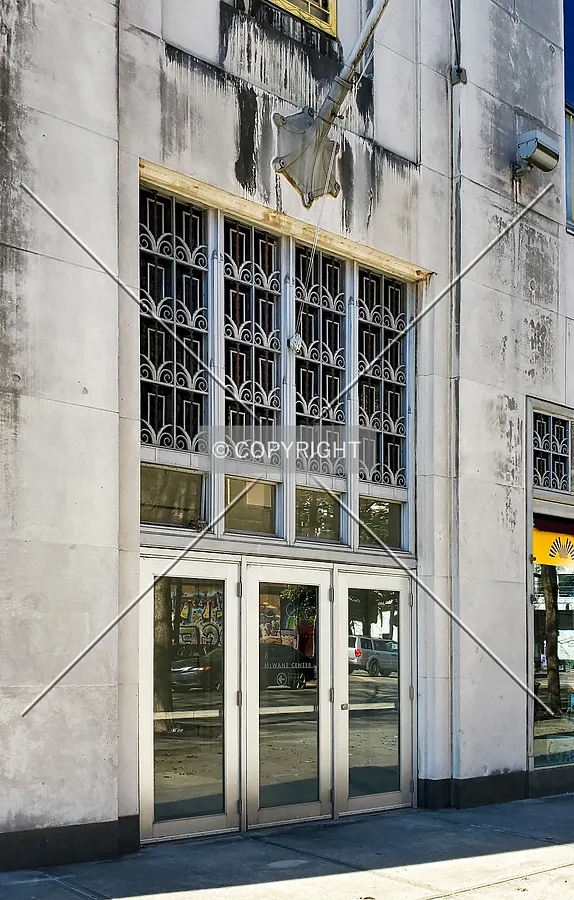 East entrance; January 18, 2021