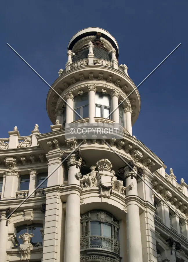 Looking up to the tower