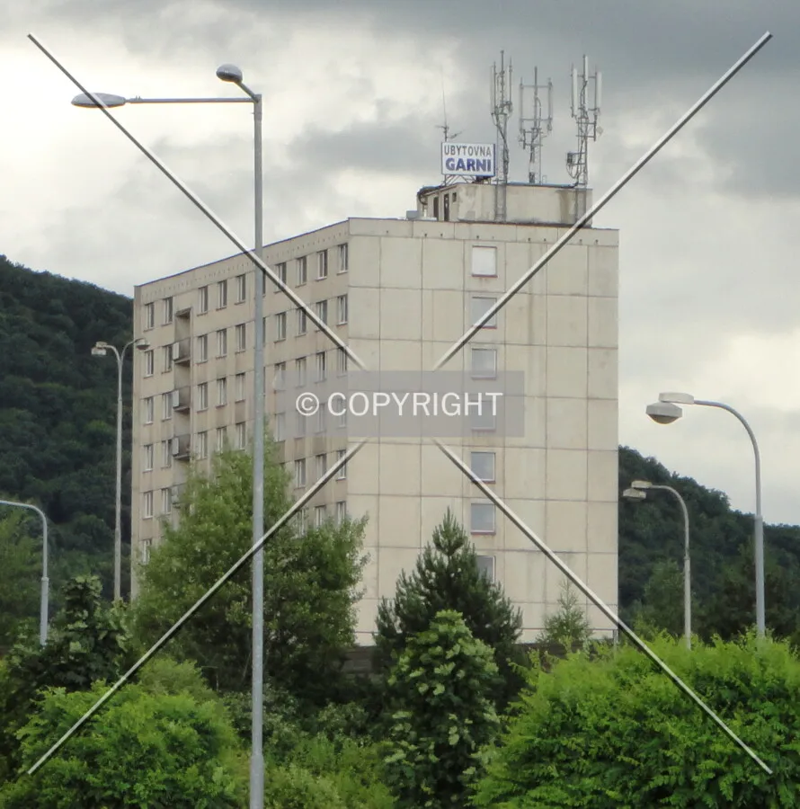 View from the north.