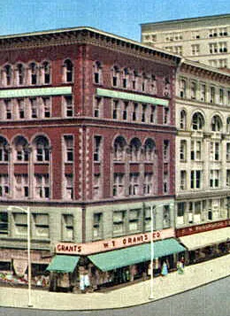 Vintage view from the southeast