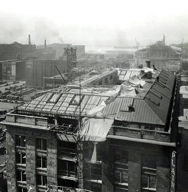View from the southeast