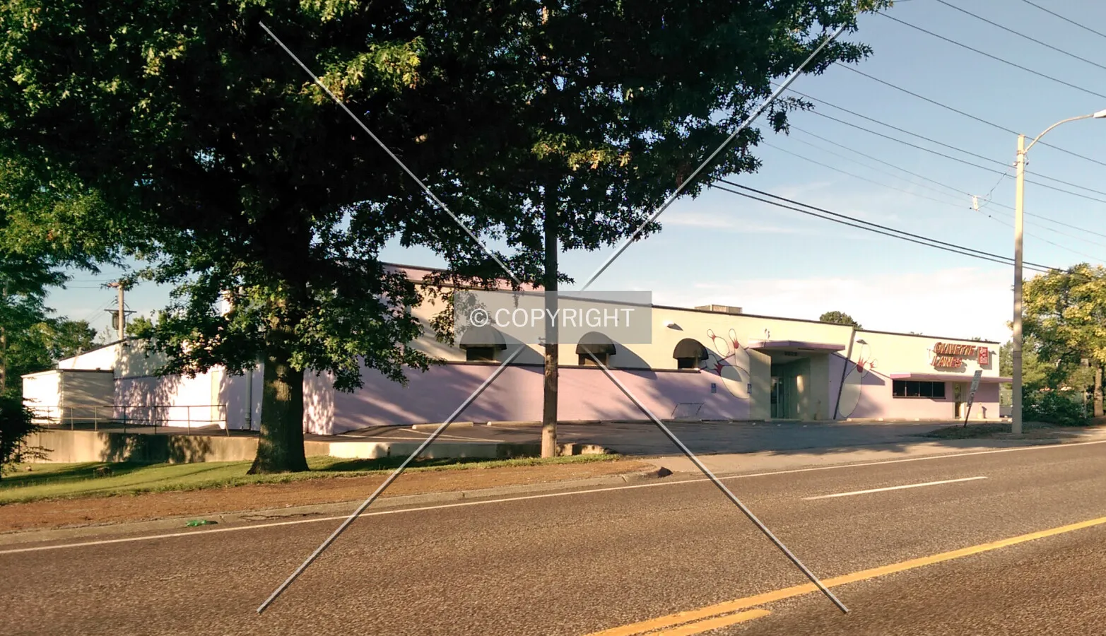 View from the northeast; July 17, 2014