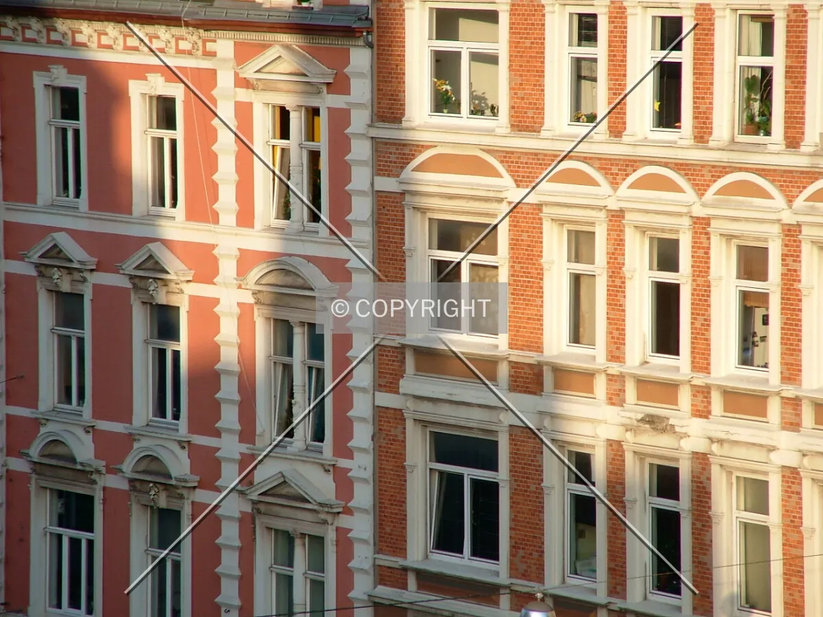 Building facades in Schwarzer Baer