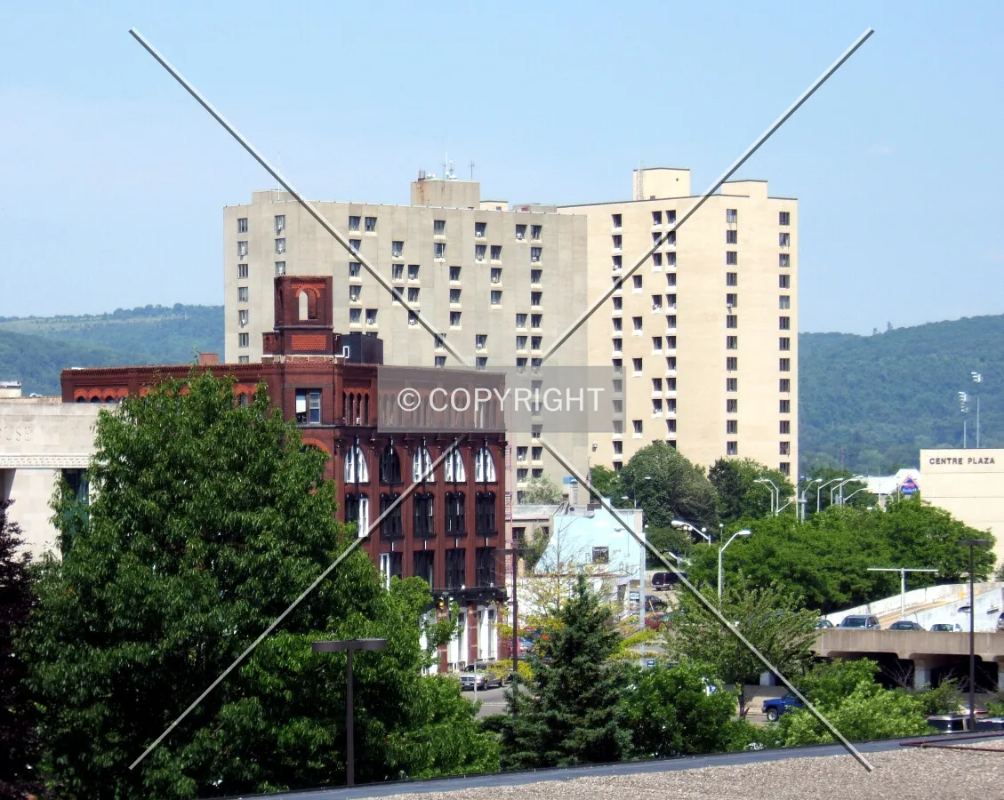 View from the southwest