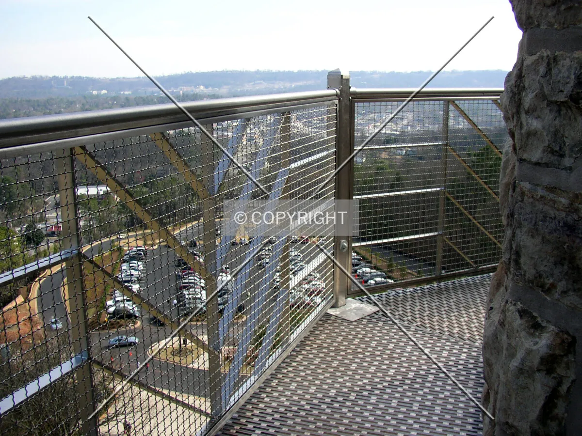 View of the observation deck