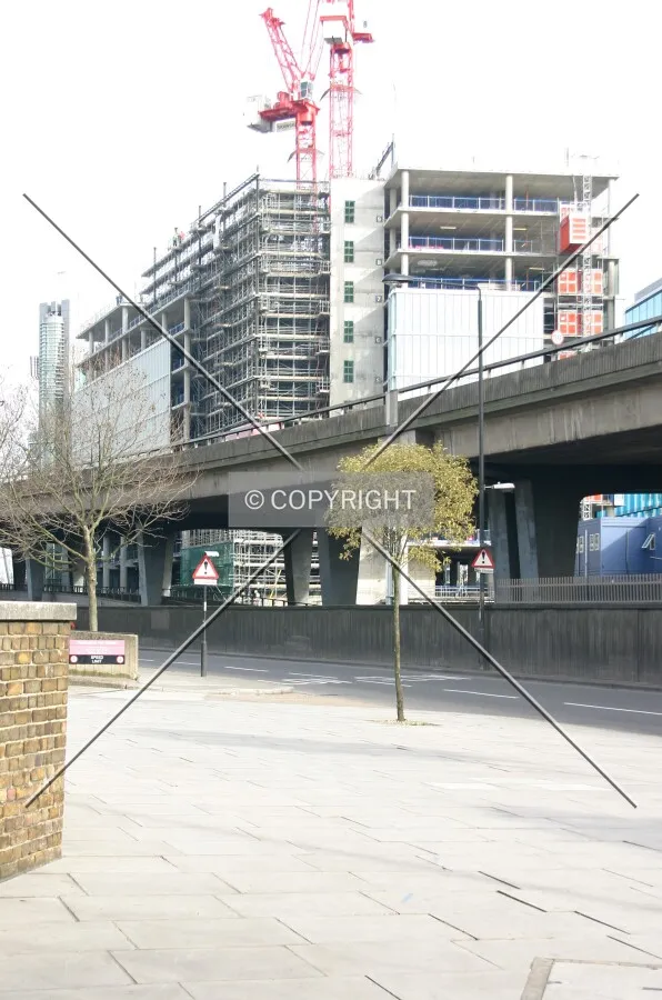 View east from the Harrow Road