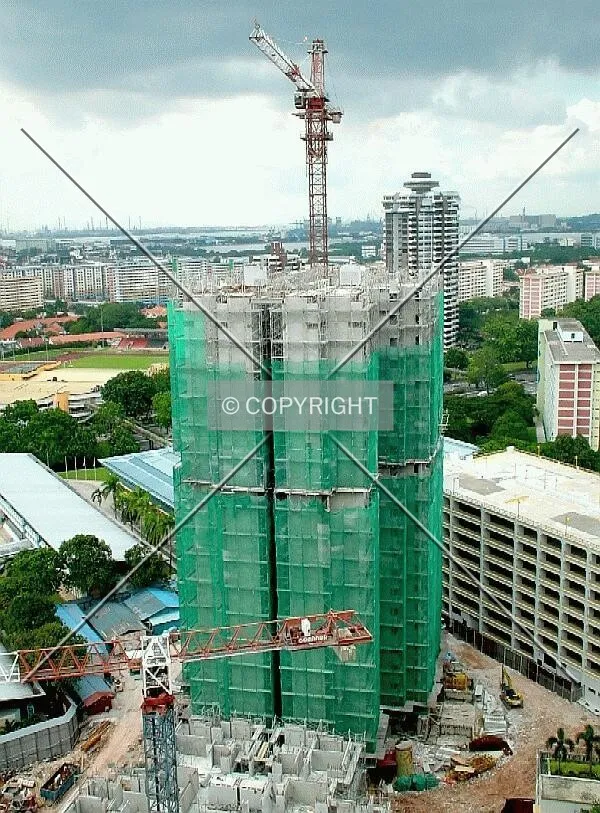 Construction reaching the 22nd floor