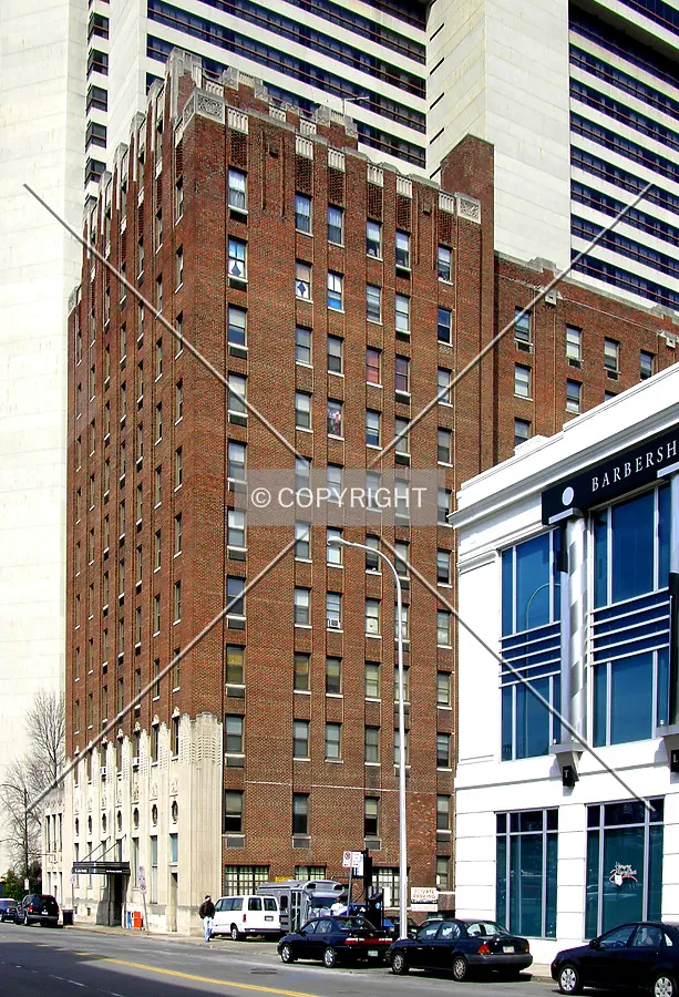 From across 7th Avenue North to the south