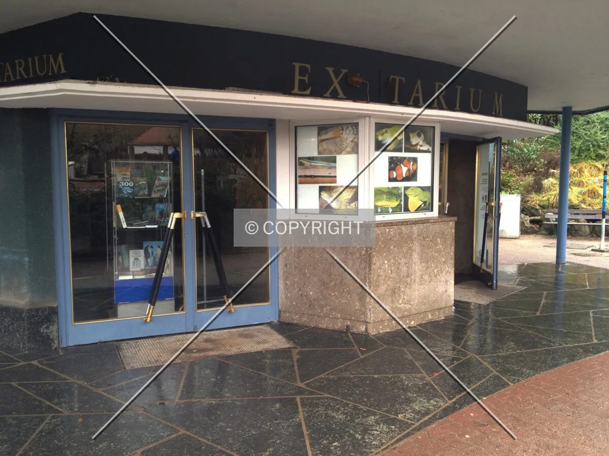 Entrance to the Exotarium building